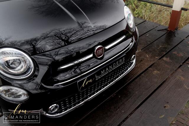 Fiat 500 1.2 Lounge 2016 ZWART | Automaat | Panoramadak | Climate Control