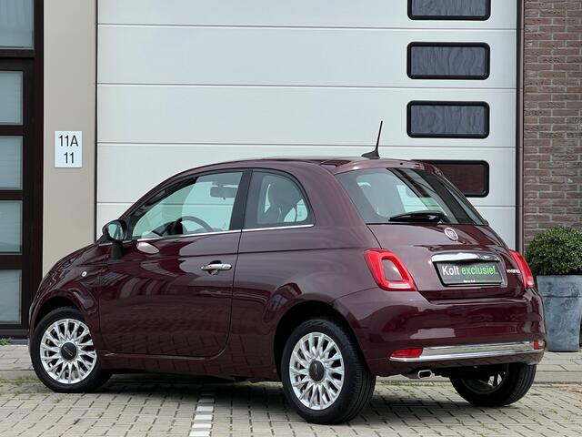 Fiat 500 1.0 Hybrid Dolcevita Airco / Panoramadak / Apple Carplay / Leder Int / 15" LM Velgen / Park Sensors / 1e Eigenaar!