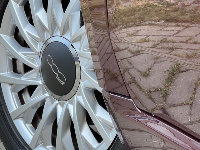 Fiat 500 1.0 Hybrid Dolcevita Airco / Panoramadak / Apple Carplay / Leder Int / 15" LM Velgen / Park Sensors / 1e Eigenaar!