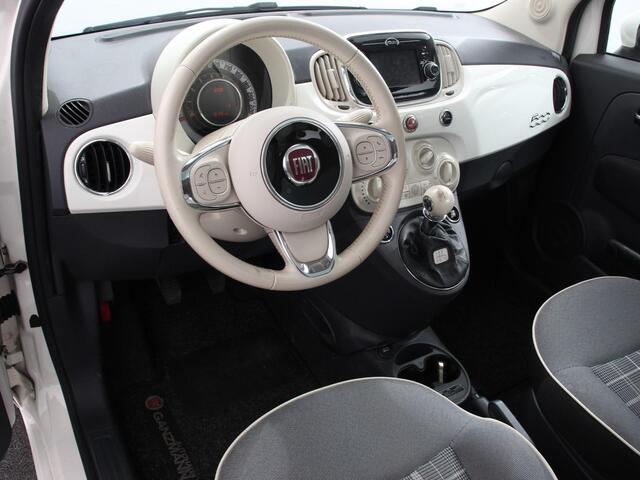 Fiat 500 0.9 TwinAir Lounge 80 pk Airco Panorama dak Lichtmetalen velgen Blue tooth