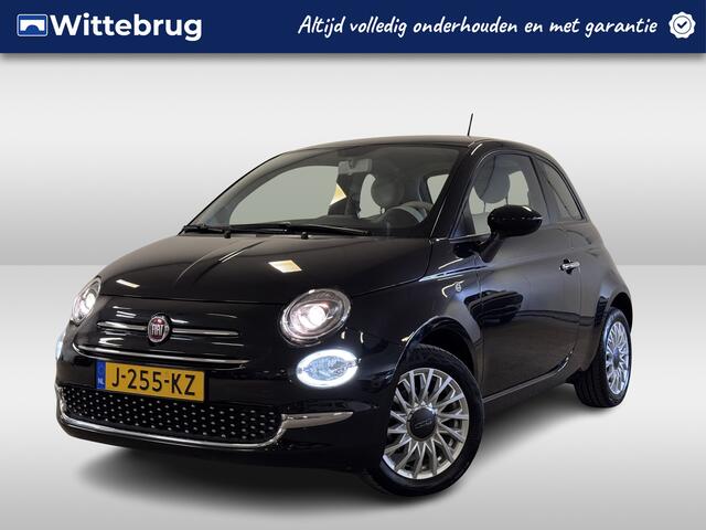 Fiat 500 1.0 Hybrid Lounge met Apple Carplay/Android Auto!