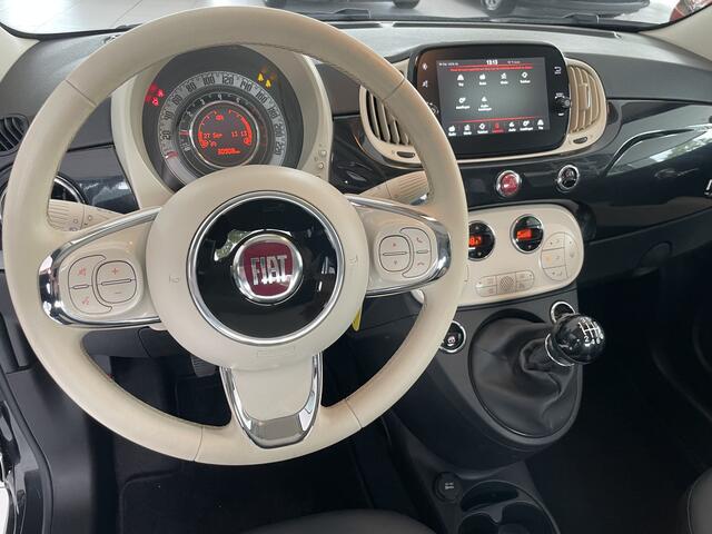 Fiat 500 1.0 Hybrid Dolcevita Airco - Cruise control - Panoramadak - stuur multifunctioneel - Licht metalen velgen 15 inch - Bluetooth