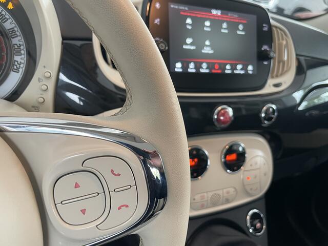 Fiat 500 1.0 Hybrid Dolcevita Airco - Cruise control - Panoramadak - stuur multifunctioneel - Licht metalen velgen 15 inch - Bluetooth