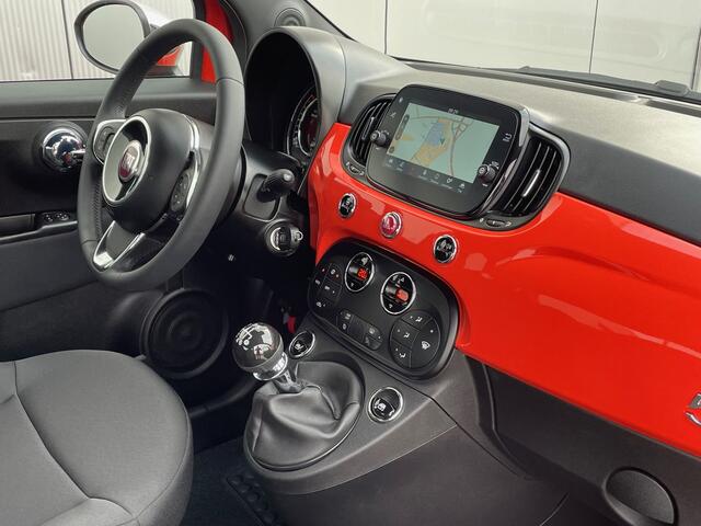 Fiat 500 1.0 Hybrid Dolcevita Navigatie, Climate Control, Cruise Control, 15"Lm, Mistlampen,