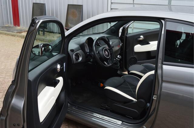 Fiat 500 0.9 TwinAir Turbo Sport O.a: Cruise, Airco, Radio, UConnect, Antr. Hemel, Rijklaar, Etc. All-in prijs!