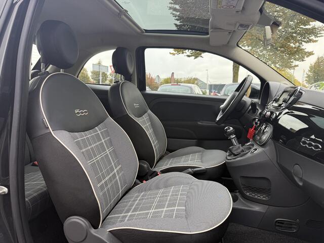 Fiat 500 1.2 Lounge Clima,Pano,Elek ramen,Bluetooth,69pk,Lm,velgen,APK tot 02-2026