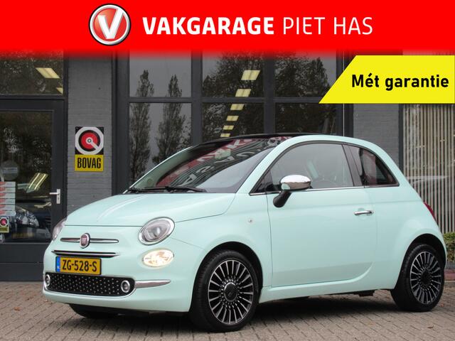 Fiat 500 1.2 Lounge | Airco | Panoramadak | Bluetooth | Incl. Garantie | Navigatie |