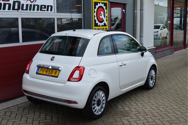 Fiat 500 0.9 TwinAir Turbo Lounge O.a; Pano, Cruise, Bluetooth, Airco, Rijklaar, Etc. All-in prijs!