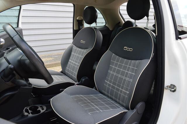 Fiat 500 0.9 TwinAir Turbo Lounge O.a; Pano, Cruise, Bluetooth, Airco, Rijklaar, Etc. All-in prijs!