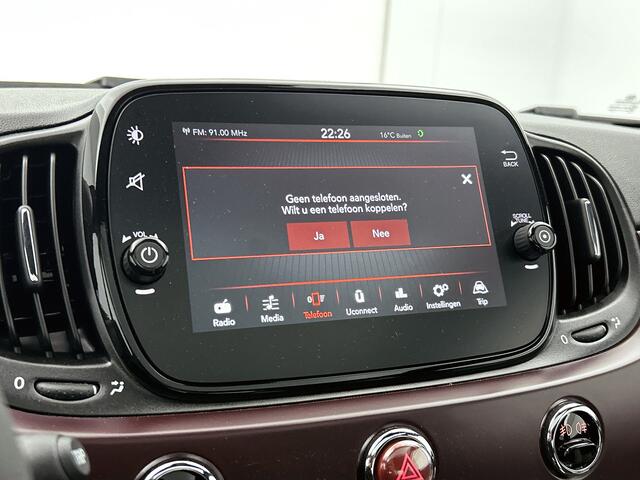 Fiat 500 1.2 Lounge Unieke km's, Pano, Carplay