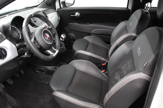 Fiat 500 1.0 Hybrid Sport Connect | Navigatie | Apple Carplay/Android Auto | Airco | Dab | Sportstoelen | Cruise Control | Lichtmetalen Velgen |