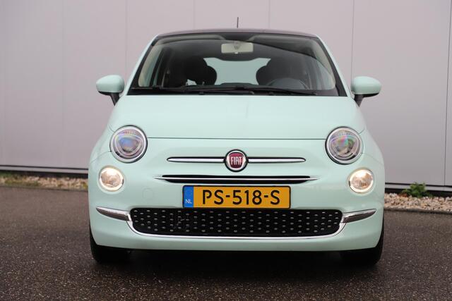 Fiat 500 0.9 TwinAir Turbo Lounge Mint Groen! Panoramadak Navi DAB+ Cruise Bluetooth Airco