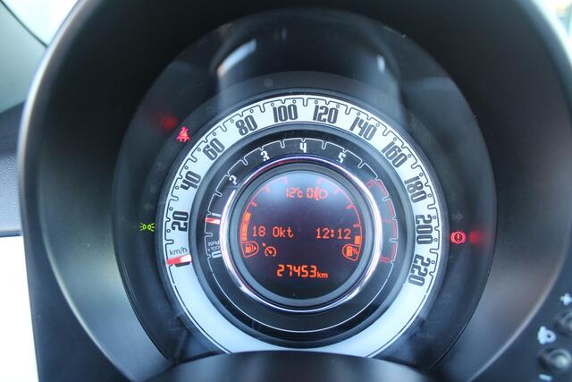 Fiat 500 1.0 72PK HYbrid DOLCEVITA CABRIO | ELEKRISCH BEDIENBAAR CABRIODAK | CLIMATE CONTROL | DAB+ RADIO | CRUISE CONTROL | HALF STOF HALF LEDEREN BEKLEDING | 15"LICHT METALEN VELGEN | LED DAGRIJ VERLICHTING |