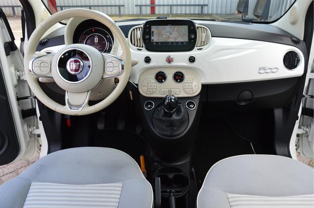 Fiat 500 0.9 TwinAir Turbo Collezione O.a: PDC, Cruise, Navi, Clima, Carplay, DAB, Etc. All-in prijs!