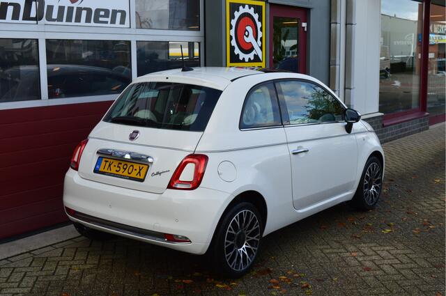Fiat 500 0.9 TwinAir Turbo Collezione O.a: PDC, Cruise, Navi, Clima, Carplay, DAB, Etc. All-in prijs!