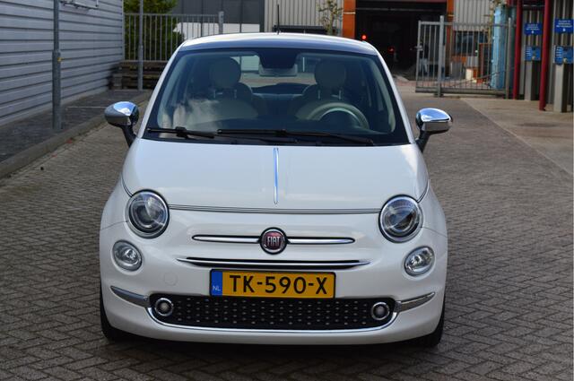 Fiat 500 0.9 TwinAir Turbo Collezione O.a: PDC, Cruise, Navi, Clima, Carplay, DAB, Etc. All-in prijs!