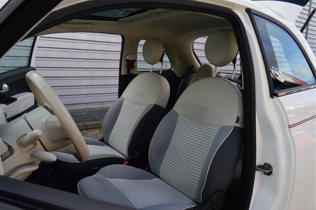 Fiat 500 0.9 TwinAir Turbo Collezione O.a: PDC, Cruise, Navi, Clima, Carplay, DAB, Etc. All-in prijs!