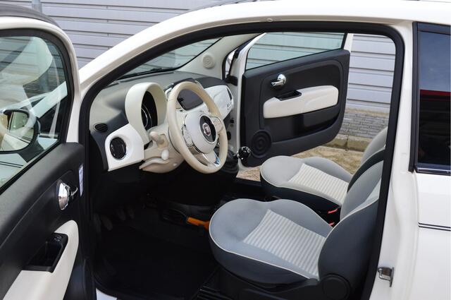 Fiat 500 0.9 TwinAir Turbo Collezione O.a: PDC, Cruise, Navi, Clima, Carplay, DAB, Etc. All-in prijs!