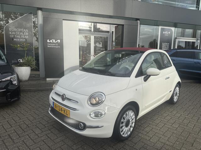 Fiat 500 1.2 Rockstar Cabrio 21742 km!!! Navi | Sportvelgen | Zeer mooie staat !! Info Frank Eijsbouts 0492-588958