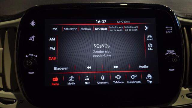 Fiat 500 1.0 Hybrid Lounge | Navigatie | Carplay | Airco | Cruise