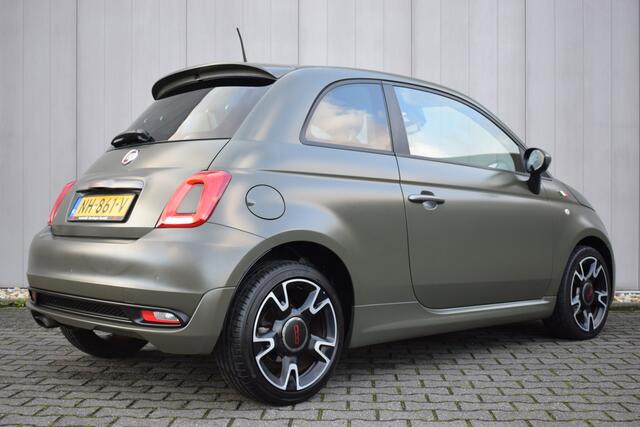 Fiat 500 0.9 TwinAir Turbo Sport Half Leder | ECC | Sportstoelen | Full Map Navi | Telefonie | Volledig Onderhouden!!