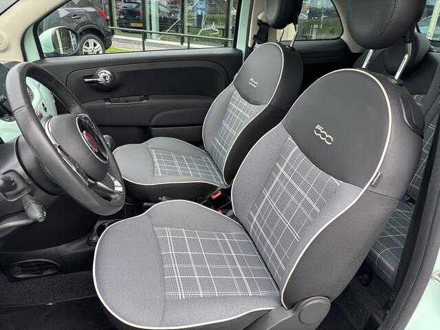 Fiat 500 1.2 Lounge Carplay I Glazen dak I cruise