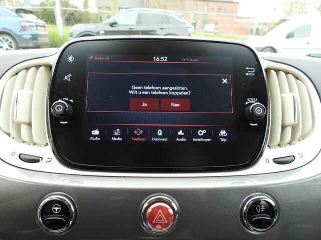 Fiat 500C 1.0 Cabrio Hybrid Dolcevita NAVI/AIRCO/CRUISE/PDC/LMV!