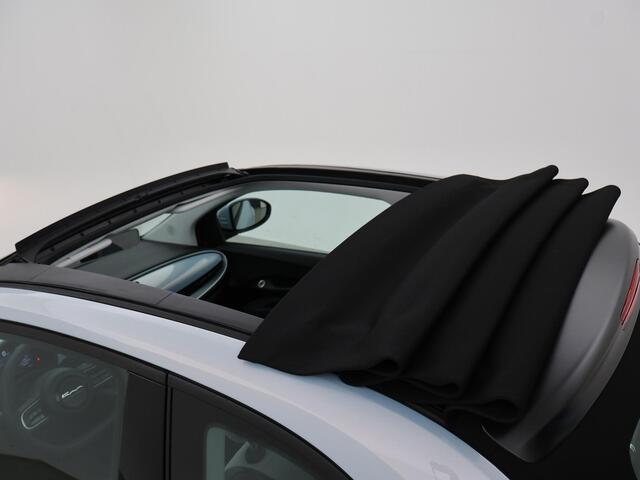 Fiat 500C La Prima 42 kWh *CELESTIAL BLUE* + STOELVERW. | CAMERA | 17 INCH | APPLE CARPLAY