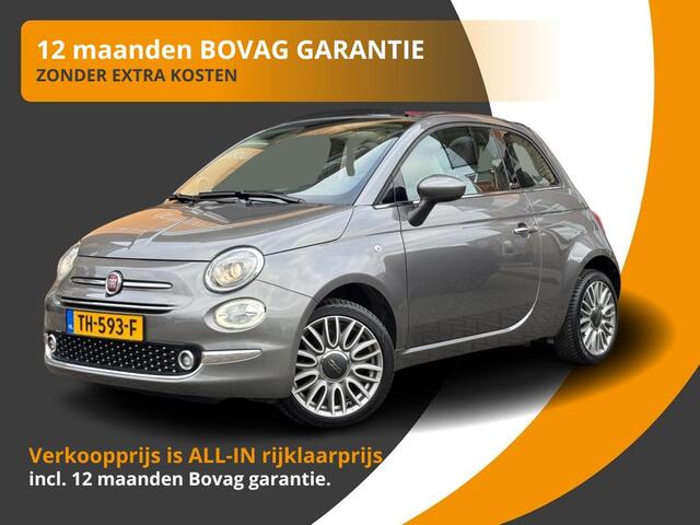 Fiat 500C CABRIO TWINAIR TURBO LOUNGE NAVI/CRUISE/LED/52.000 KM/NL-AUTO