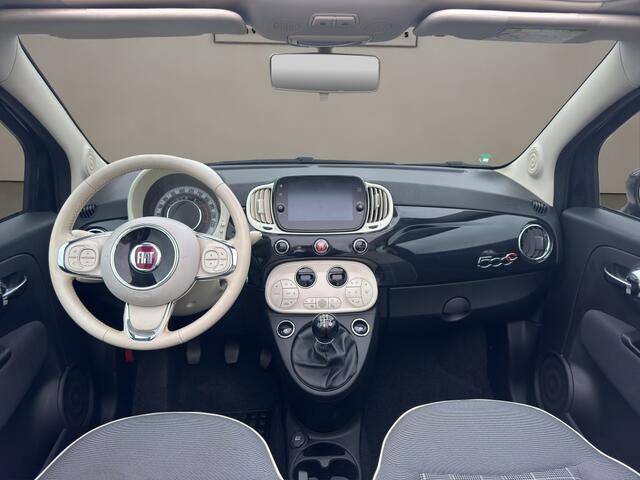 Fiat 500C 0.9 TwinAir T Lounge 2018 ZWART | Cabrio | Benzine | 3-deurs | D