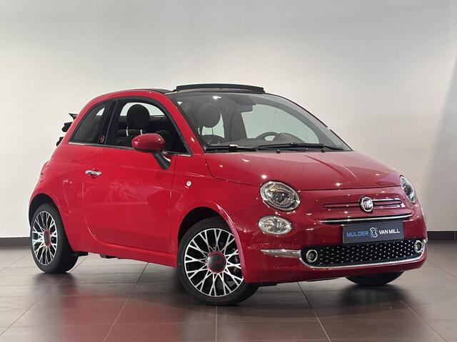 Fiat 500C Cabio RED 1.0 Hybrid 70pk H6 | NAVI | CLIMA | DAB+ | 16" LM-VELGEN | APPLE CARPLAY / ANDROID AUTO |