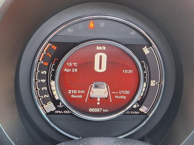 Fiat 500C 0.9 TwinAir Turbo Retro/Lounge Airco, Cruise, 16"Lm velgen, 66.885km!!