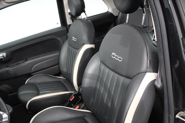 Fiat 500C 1.2 Lounge Automaat | Leder | Navigatie | Climate control | Cruise Control | Parkeersensoren Achter | Lichtmetalen Velgen |