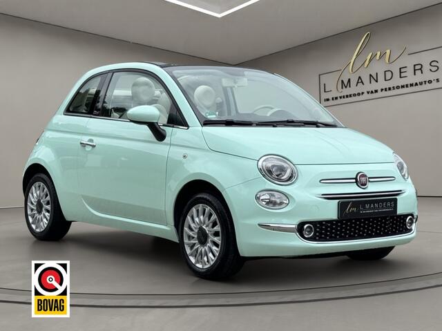 Fiat 500C 1.2 Lounge 2018 MINT GROEN | Cabriolet | Climate Control