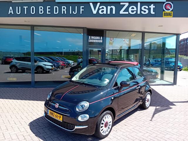 Fiat 500C 1.2 Cabriolet Automaat, Airco(automatisch), Multimediasysteem, Cruise control, Parkeersensoren, Dag rijverlichting, Elektrische ramen en spiegels, Lichtmetalen velgen, Centrale vergrendeling met AB, Zeer nette auto, BOVAG