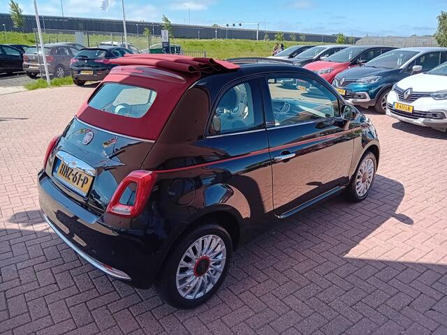 Fiat 500C 1.2 Cabriolet Automaat, Airco(automatisch), Multimediasysteem, Cruise control, Parkeersensoren, Dag rijverlichting, Elektrische ramen en spiegels, Lichtmetalen velgen, Centrale vergrendeling met AB, Zeer nette auto, BOVAG