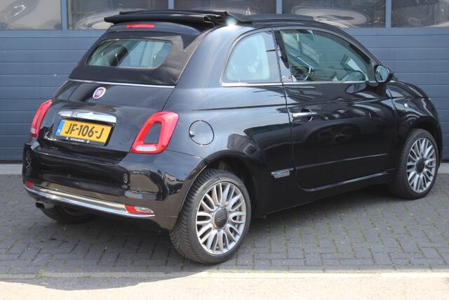 Fiat 500C 0.9 TwinAir Turbo Lounge Airco, PDC, LM Velgen Connect scherm DAB radio