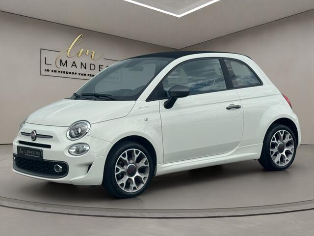 Fiat 500C 1.0 Hybrid Sport 2022 WIT | Cabrio | Leder | Display