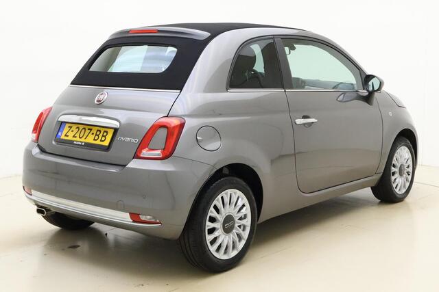 Fiat 500C 1.0 Hybrid Dolcevita 69pk | Navigatie | Climate Control | Lichtmetalen Velgen | Parkeerhulp achter | Apple Carplay - Android Auto