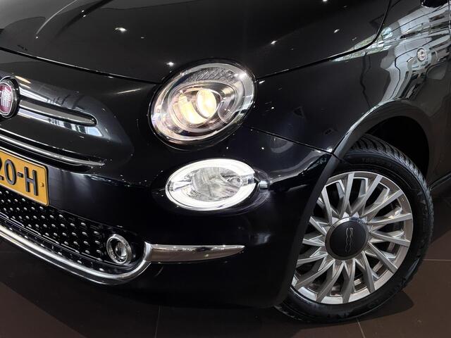 Fiat 500C Cabrio Dolcevita 1.0 Hybrid 70pk | VOUWDAK ROOD | NAVI | CLIMA | DAB+ | PARKEERHULP | APPLE CARPLAY / ANDROID AUTO | ALL-SEASONBANDEN