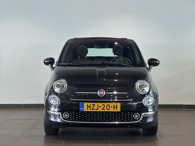 Fiat 500C Cabrio Dolcevita 1.0 Hybrid 70pk | VOUWDAK ROOD | NAVI | CLIMA | DAB+ | PARKEERHULP | APPLE CARPLAY / ANDROID AUTO | ALL-SEASONBANDEN