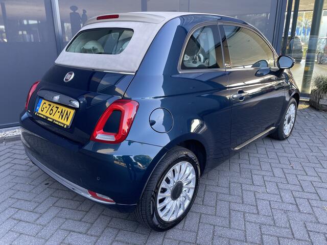 Fiat 500C 0.9 TwinAir Turbo Lounge Cruise control - Airco - Navigatie full map - Bluetooth - Radio - Start/stop systeem