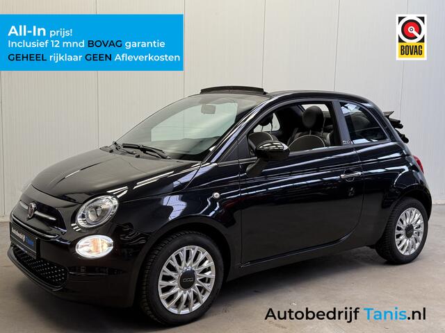 Fiat 500C 1.0 Hybrid Lounge AIRCO/ECC-NAVI by CARPLAY-CRUISE CONTROL-PDC-LMV