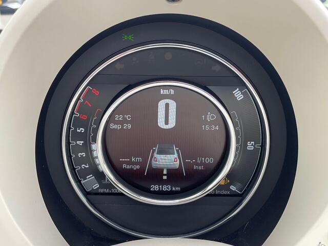 Fiat 500C 1.0 Hybrid Dolcevita Navigatie, Climate Control, Cruise Control, 15"Lm, Mistlampen,