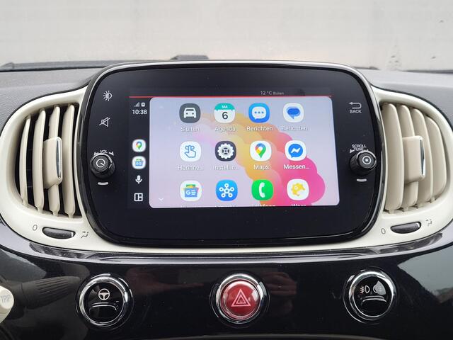 Fiat 500C 1.0 Hybrid Bellavita / Cabrio / Dealer onderhouden / Navigatie / Apple Carplay / Android Auto / Auto. Airco / Parkeersensoren achter /