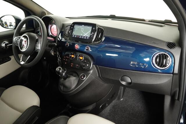 Fiat 500C 1.0 Hybrid Dolcevita Cabrio / Cruise / Navi / Carplay / Bluetooth