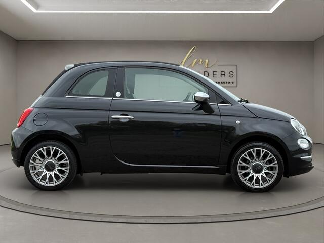 Fiat 500C 1.2 Mirror 2019 ZWART | Cabriolet | Climate Control