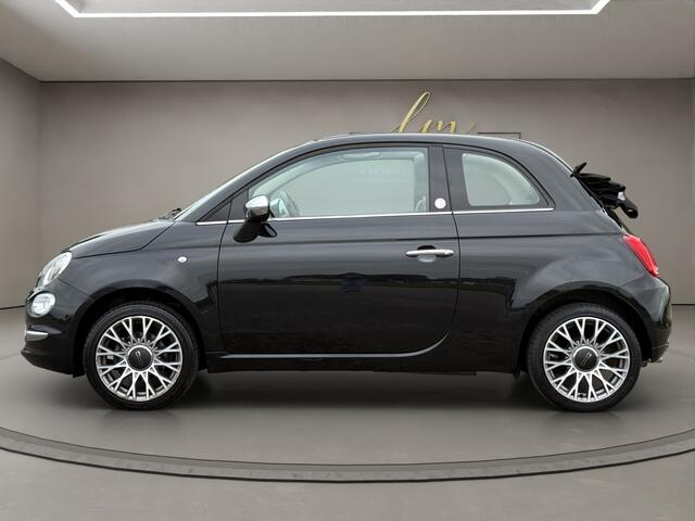 Fiat 500C 1.2 Mirror 2019 ZWART | Cabriolet | Climate Control