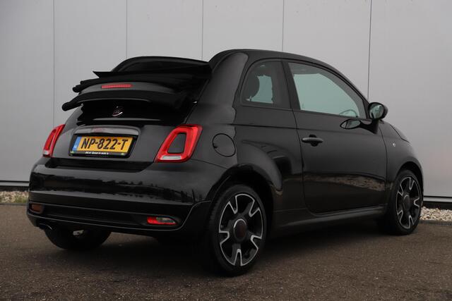 Fiat 500C 0.9 TwinAir Turbo Sport Schuifdak Half Leder 16 inch LMV Beats Audio Navigatie Climate Cruise Control Parkeersensor