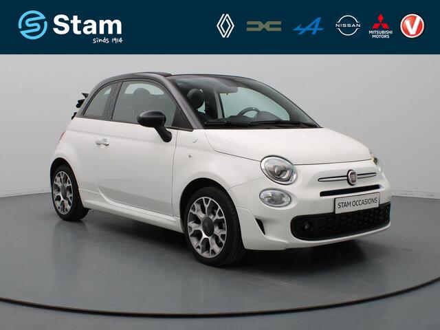 Fiat 500C 70pk Hybrid Hey Google Airco | Cruise | Carplay | Parkeersens. achter | Elektrisch vouwdak